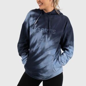 BARRY'S NAVY TIE DYE HOODIE